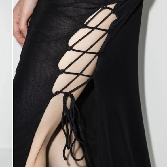 Rotate by Birger Christensen Malena cut-out maxi dress - Picture 4 of 5